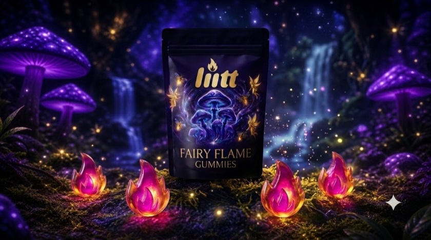 Single pouch of MicroFlame gummies